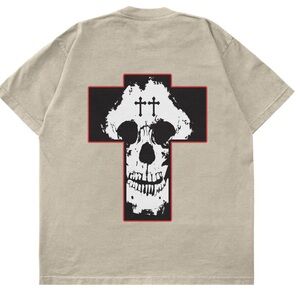 Kill Crew Misfit Graphic Print T Shirt Men’s Small Skull Cross Gym Oversized